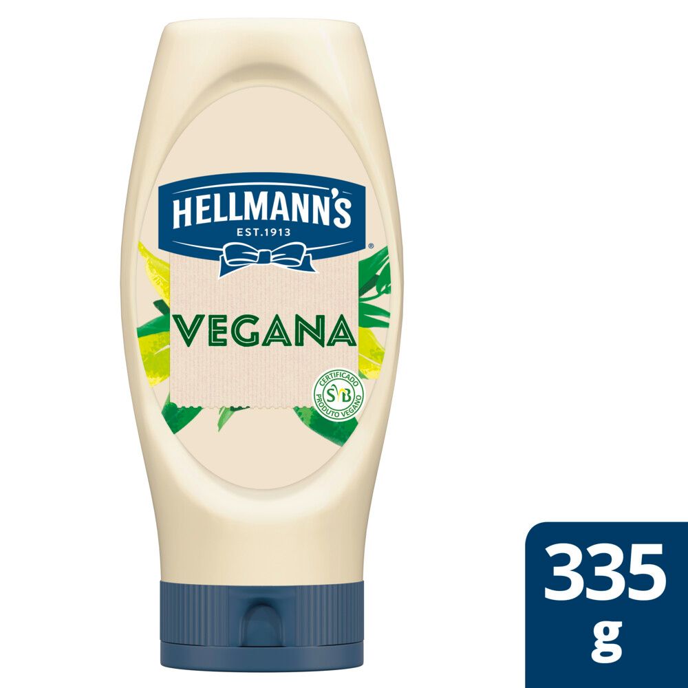 Molho Tipo Maionese Vegano Hellmann&amp;#39,s Squeeze 335g