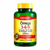 Ômega Triplo 1000mg (120 Caps) - Maxinutri