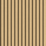 Papel De Parede Unique Un5067 Ripado Bege Com Preto- Rolo Fechado Com 10mts Un-5067 Edantex