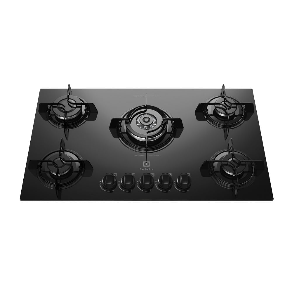 Cooktop A Gás Electrolux 5 Bocas Preto Ke5tp – Bivolt