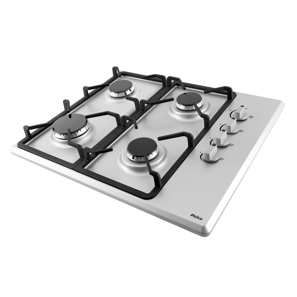 Cooktop Philco 4 Bocas Prata Pct04i – Bivolt