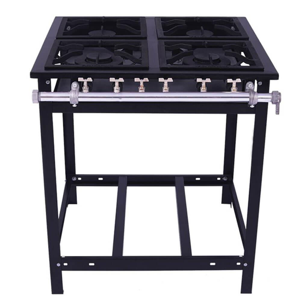 Fogão 4 Bocas Venâncio Extra Preto – E4