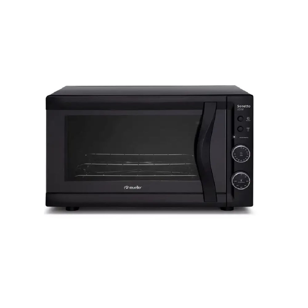 Forno Elétrico Mueller 44 Litros Sonetto Stile G3 Preto – 220 Volts