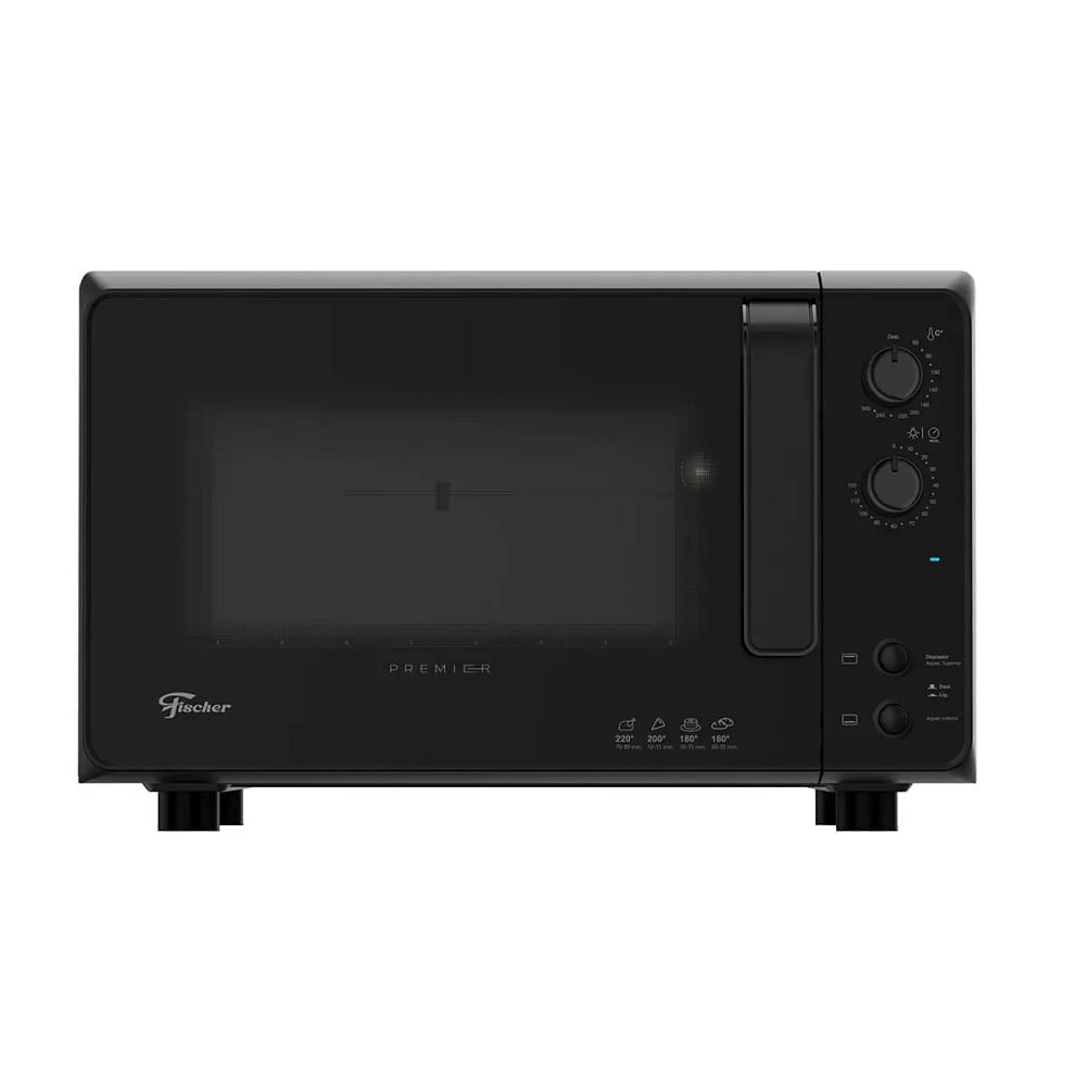 Forno Elétrico Fischer 48 Litros Premier Preto - 220 Volt