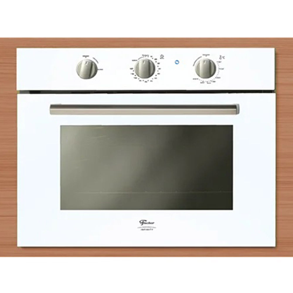 Forno Elétrico De Embutir Fischer Infinity 50 Litros Branco – 127 Volts