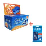 Clorin 500 E Clorin 1 Purificador De Agua Da Chuva Cisternas