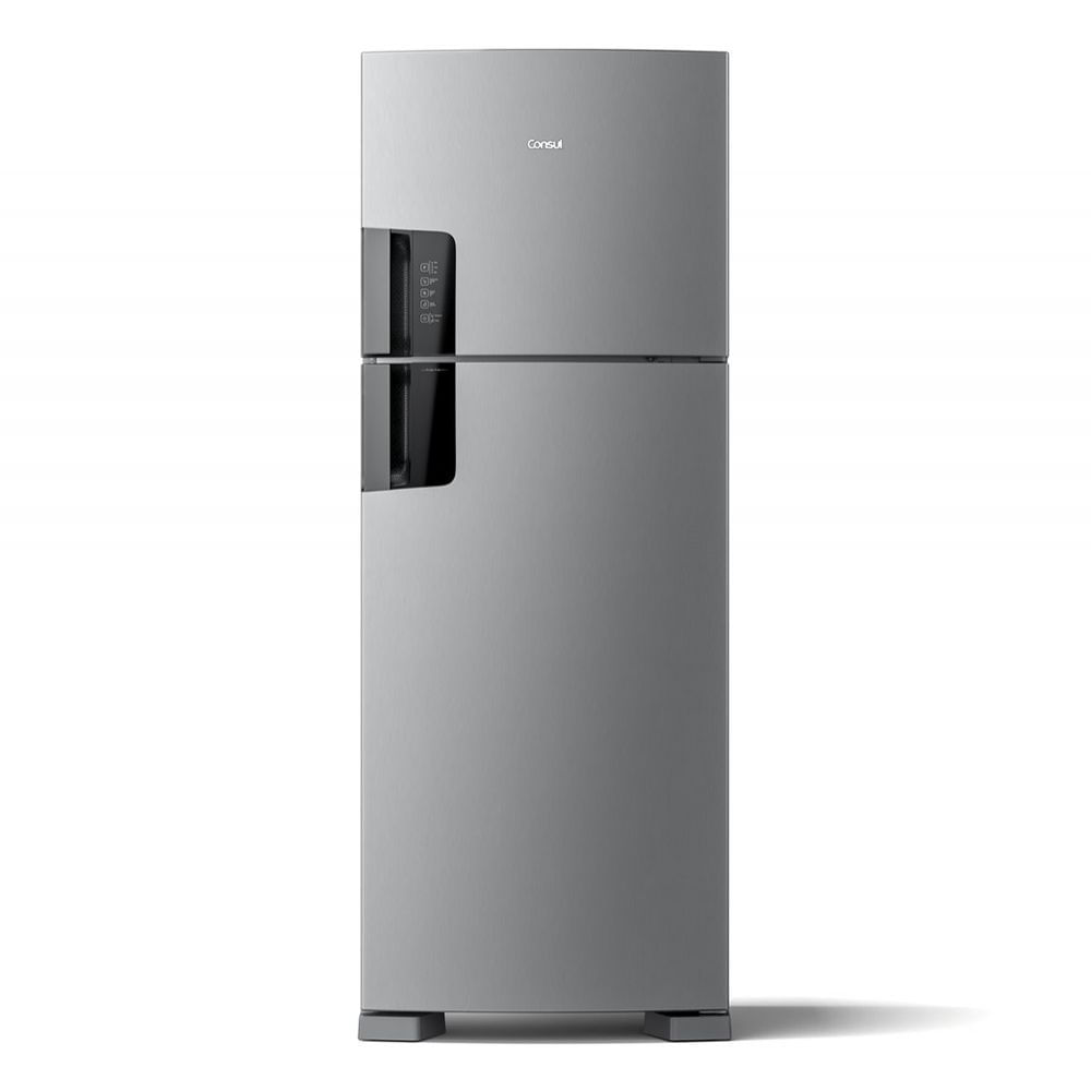 Menor preço em Refrigerador Consul Frost Free Duplex 450l Com Espaço E Prateleira Flex Inox 220v Crm56hkbna