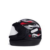 Capacete Para Moto Integral San Marino Grafic Azul Tam. 58