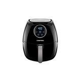 Fritadeira Elétrica Airfryer Chefman, Digital, Tamanho Grande, Aço Inoxidável, Preto 110V