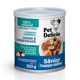 Ração Úmida Para Cães Adultos Sênior Pet Delícia 320g