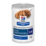 Ração Úmida Hill S Prescription Diet  Z/d Cães Alergia Ou Intolerância Alimentar ? 370g