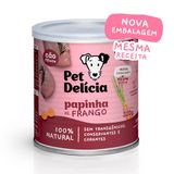 Ração Úmida Para Cães Filhotes Pet Delícia Sabor Papinha De Frango 320g