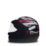 Capacete Para Moto Integral San Marino Grafic - Preto Fosco - 58