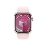 Apple Watch Series 9 41mm Gps Caixa Meia-noite De Alumínio, Pulseira Esportiva Rosa