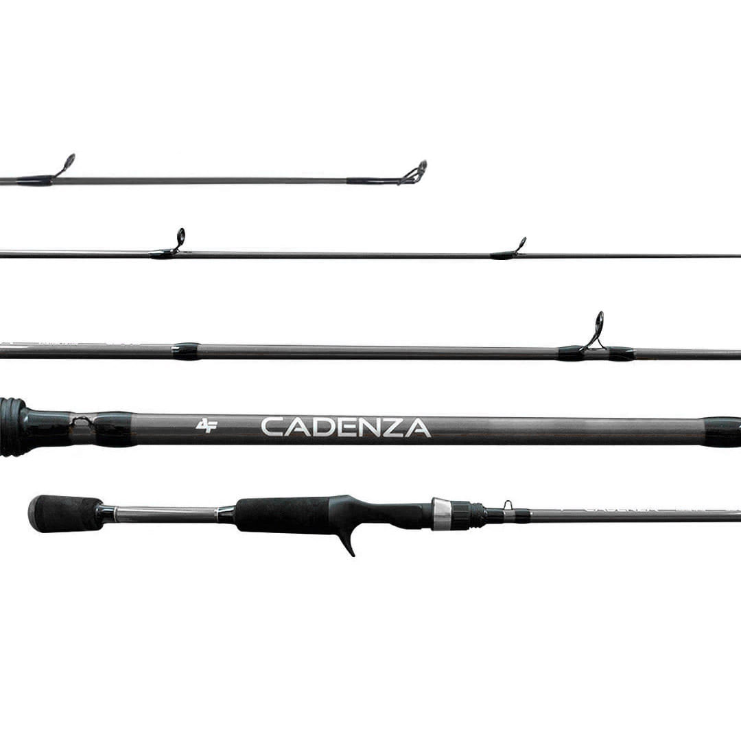 Vara Pesca Carretilha Albatroz Fishing Cadenza C561 1,68m 17lb Inteiriça Carbono