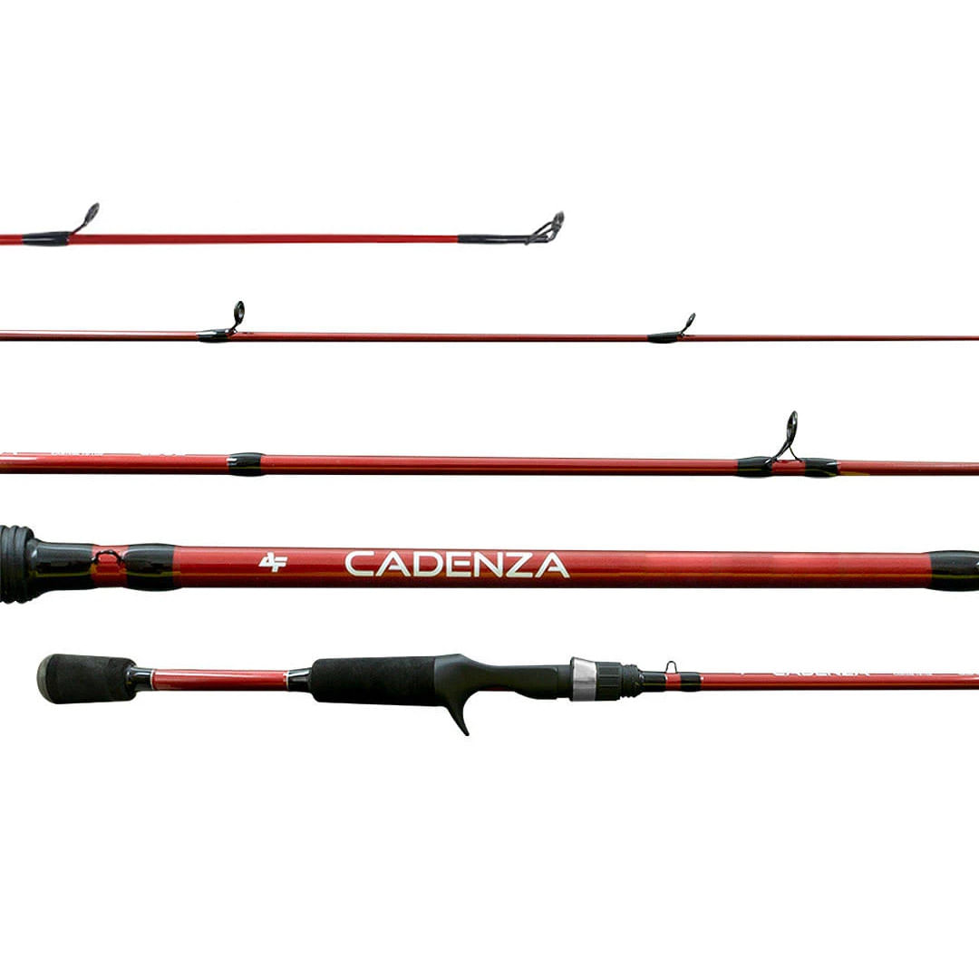 Vara Pesca Carretilha Albatroz Fishing Cadenza C561 1,68m 17lb Inteiriça Carbono