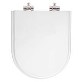 Assento Sanitario com Amortecedor Link Branco para Vaso Deca