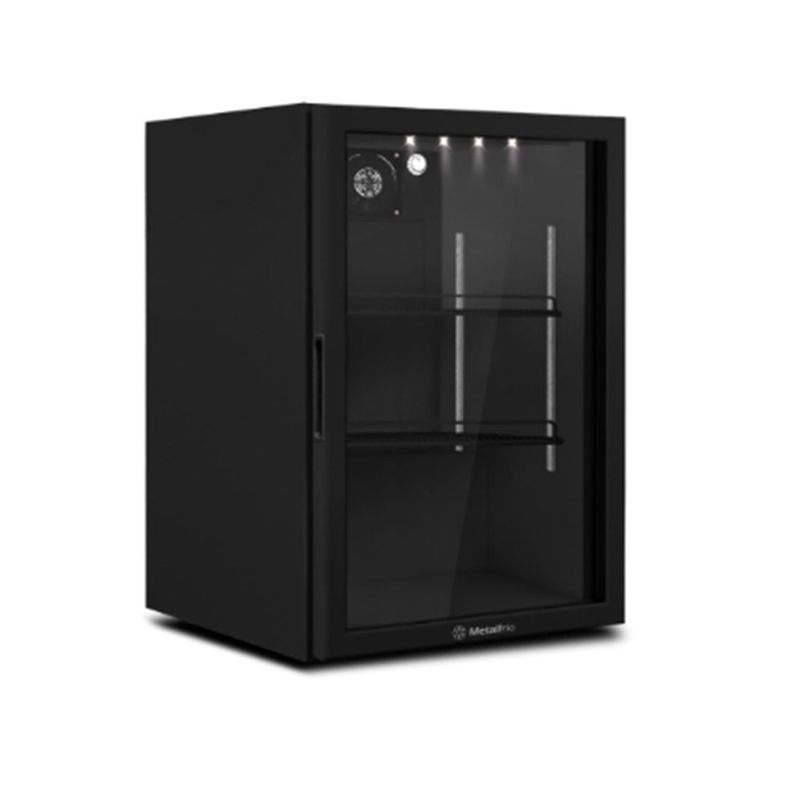 Geladeira/refrigerador 97 Litros 1 Portas Preto All Black - Metalfrio - 220v - Vb11rl