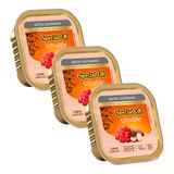 3 Ração Special Cat Patê Gatos Castrados Carne 100g