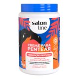 Creme De Pentear Salon Line Hidratação Profunda Definição E Antirressecamento 1kg