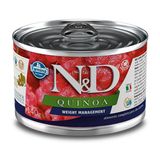 Ração Úmida N&amp;d Cães Quinoa Weght Management 140g