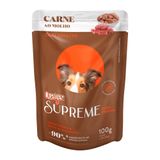 Ração Úmida Para Cachorro Adulto Quatree Supreme Super Premium Sabor Carne Ao Molho Sachê 100g