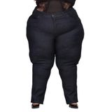 Calça Jeans Plus Size Com Elastano 58 Ao 66 - 37515