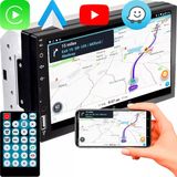 Central Multimidia Mp5 Mp10 Carplay Androidauto Espelhamento Wi-fi Bt Radio Usb Sd