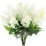4pcs Flores Artificiais Artificiais De Jacinto Artificial Flores De Cerejeira Para Party Garden Home Bedroom Office Kitchen Varanda Decoraçã