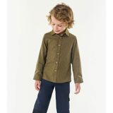 Camisa Infantil Masculina Manga Longa Trick Nick Verde 6