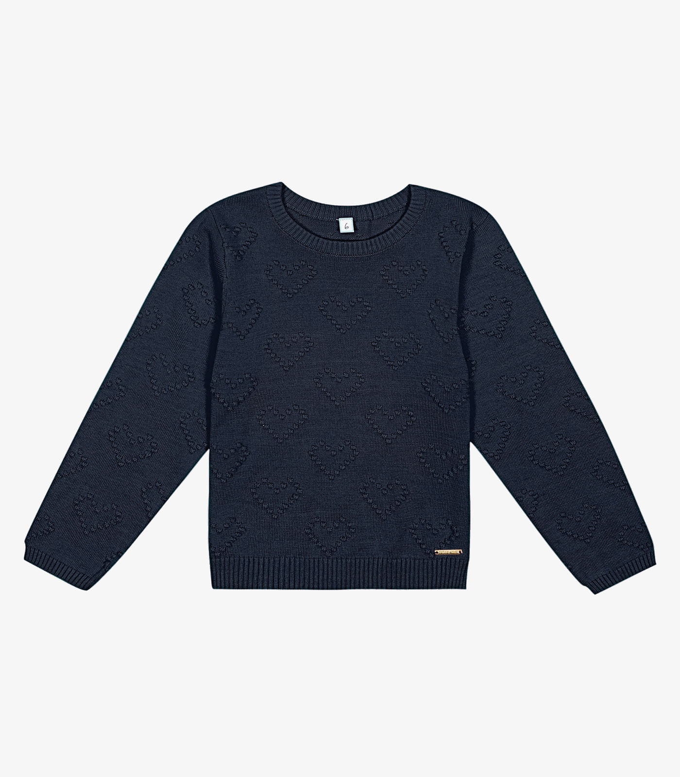 Suéter Infantil Feminino Trick Nick Azul 2