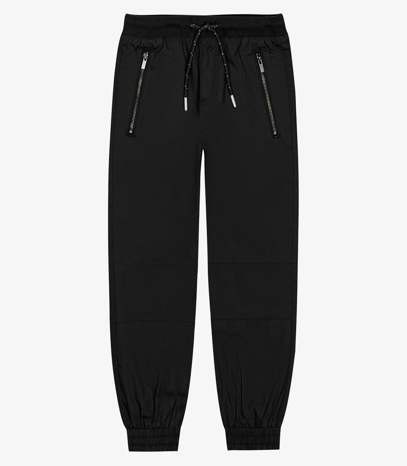 Calça Infantil Masculina Em Sarja Trick Nick Preto 1