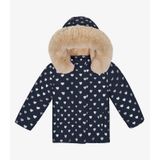 Jaqueta Infantil Feminina Com Capuz Trick Nick Azul 1