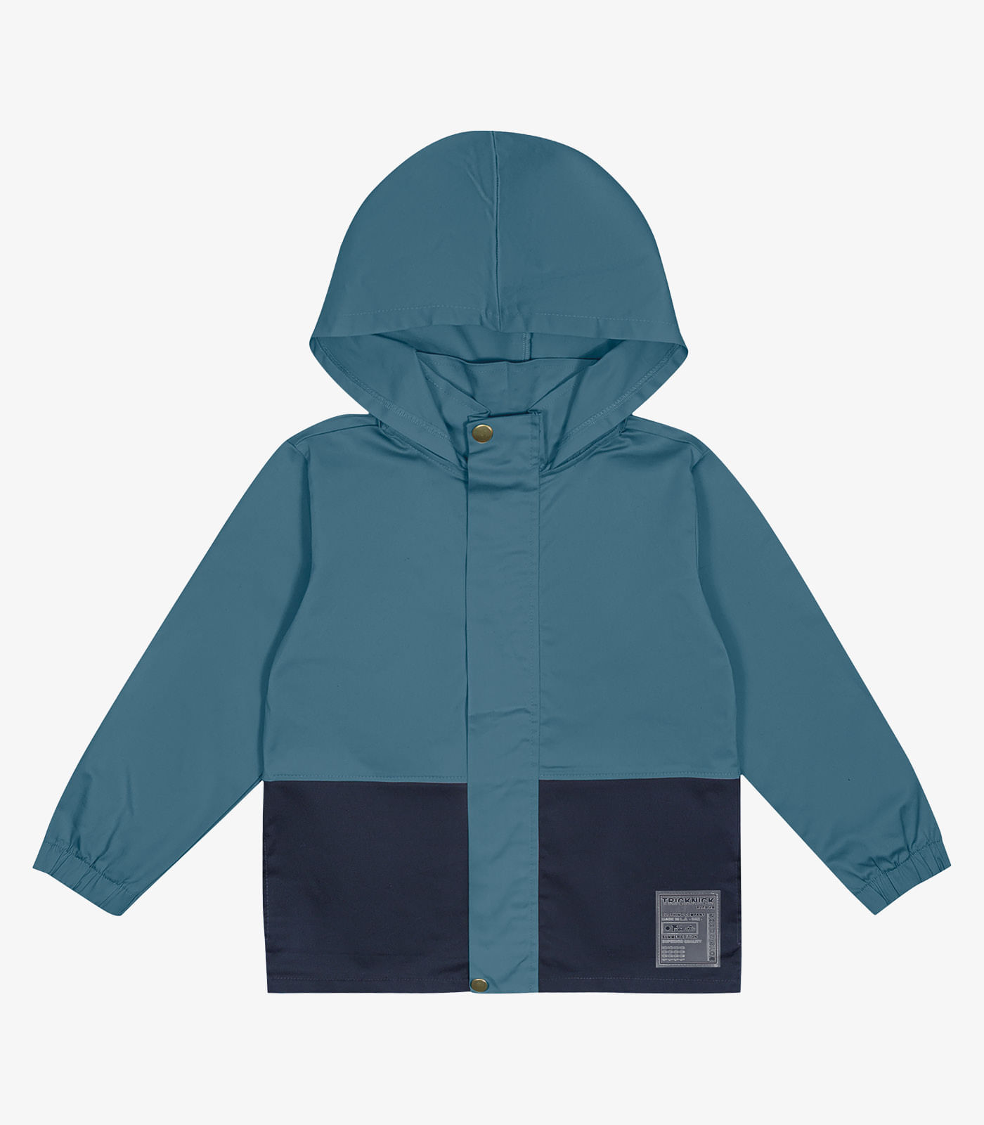 Jaqueta Infantil Masculina Com Capuz Trick Nick Azul 6