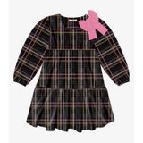 Vestido Infantil Manga Longa Trick Nick Preto 2