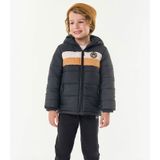 Jaqueta Infantil Masculina Com Capuz Trick Nick Preto 10