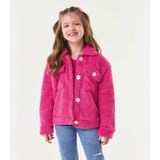 Casaco Teddy Infantil Feminino Trick Nick Rosa 10