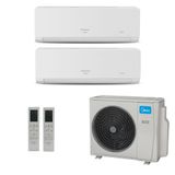 Ar-condicionado Multi Split Inverter Springer Midea 18.000 (2x Evap Hw 9.000) Quente/frio 220v