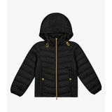 Jaqueta Com Capuz Infantil Microfibra Trick Nick Preto 6