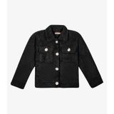 Casaco Teddy Infantil Feminino Trick Nick Preto 4