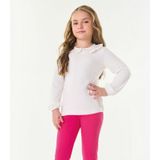 Blusa Manga Longa Infantil Feminina Trick Nick Bege 6