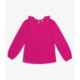 Blusa Manga Longa Infantil Feminina Trick Nick Rosa 2