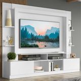 Home Theater Moscou para TV até 65" com Suporte Universal Branco Acetinado TX