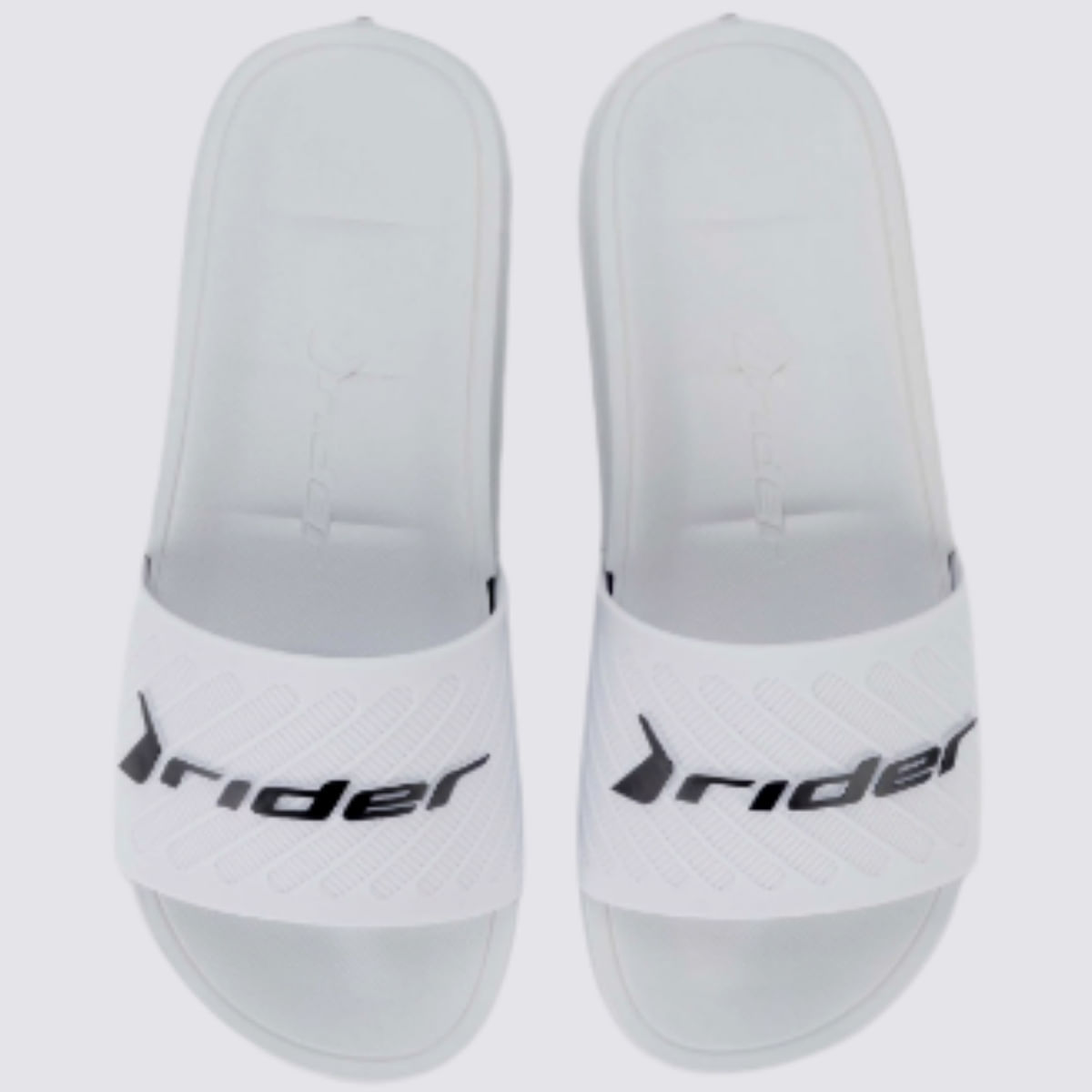 Chinelo Masculino Rider Free Ii Slide 12323 - Branco/branco/preto - 41