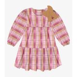 Vestido Infantil Manga Longa Trick Nick Rosa 3