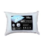 Travesseiro Anti Stress 100% Fibra Siliconada 50x70 Branco 10220200  Master Comfort