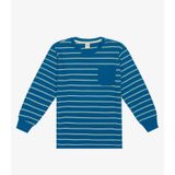 Camiseta Infantil Masculina Manga Longa Trick Nick Azul 8