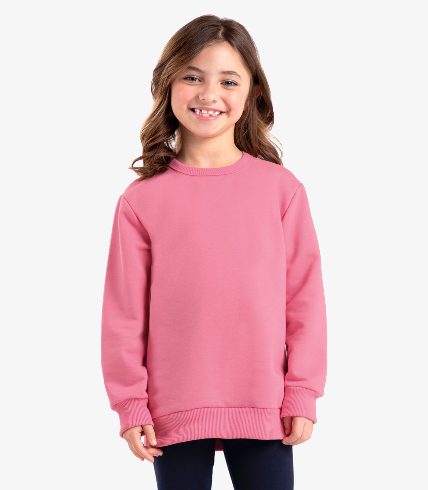 Blusão Infantil Feminino Rovi Kids Rosa 14