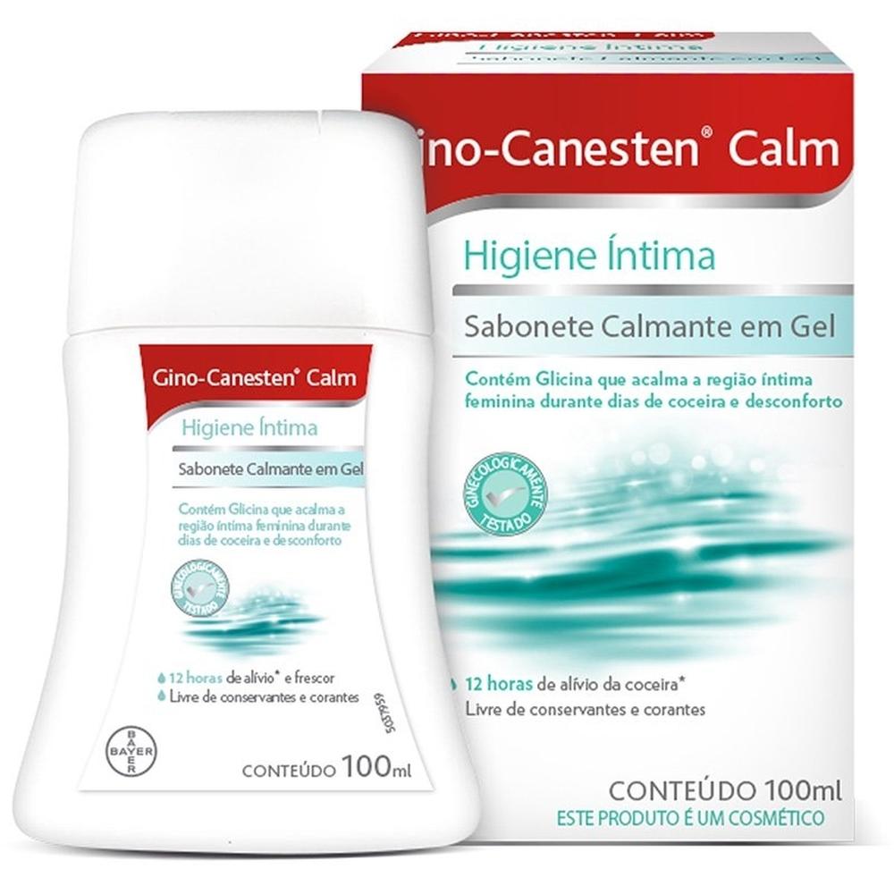 Sabonete Íntimo Em Gel Gino-canesten Calm 100ml