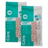 Kit Areia Higiênica Carrefour 4Kg 2 Pacotes